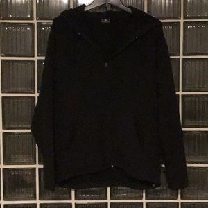 Champion Brand black jacket with hood size large